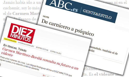David Trivín en la prensa